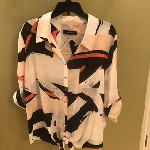 Ivanka Trump Shear Outter Blouse Size X-Large